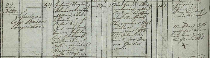 Trauungsbuch 02/05 (1784-1816) Haag, Seite 108, Bild C_5537