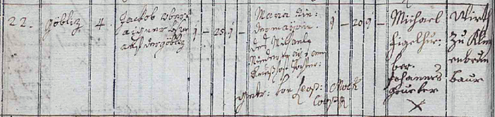 Trauungsbuch 02/05 (1784-1816) Haag, Seite 4, Bild C_5501