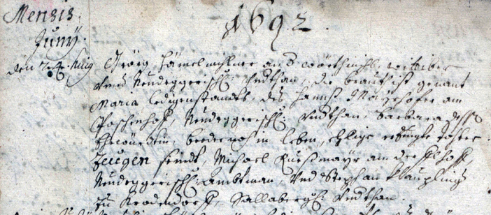 Trauungsbuch 02/02 (1647-1699) Haag, Seite 456, Bild 0459
