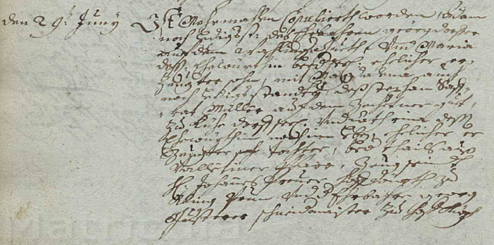 Trauungsbuch 02/03 (1705-1770) Haag, Seite 244, Bild C_5213