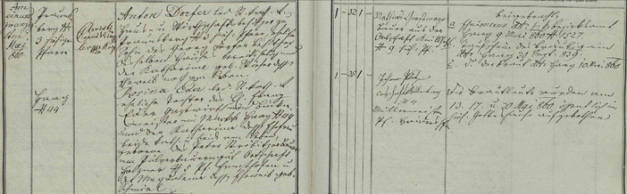 Trauungsbuch 02/08 (1859-1887) Haag, Seite 30, Bild C_6134