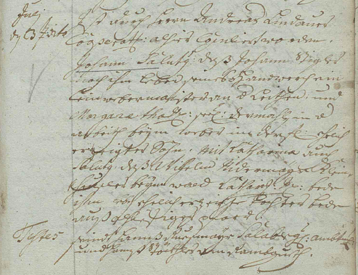 Trauungsbuch 02/03 (1705-1770) Haag, Seite 563, Bild C_5373