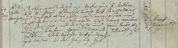 Trauungsbuch 02/04 (1771-1784) Haag, Seite 23, Bild C_5453