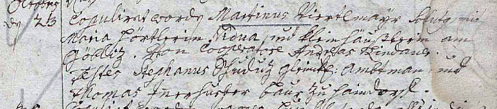 Trauungsbuch 02/03 (1705-1770) Haag, Seite 649, Bild C_5416