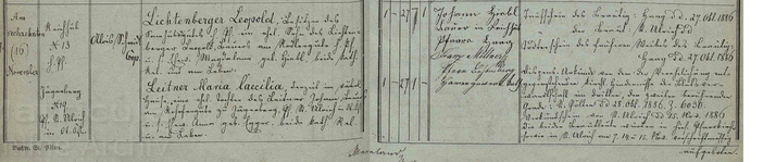 Trauungsbuch 02/08 (1859-1887) Haag, Seite 473, Bild C_6485