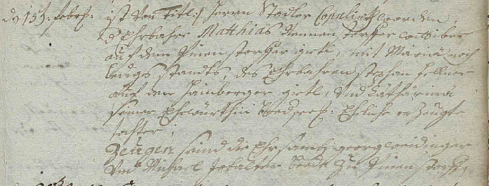 Trauungsbuch 02/03 (1705-1770) Haag, Seite 241, Bild C_5211