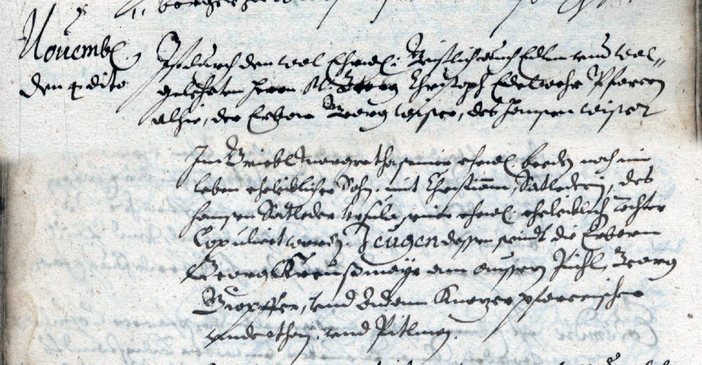 Trauungsbuch 02/02 (1647-1699) Haag, Seite 216, Bild C_0217