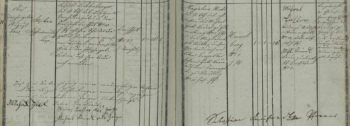 Trauungsbuch 02/07 (1817-1858) Haag, Seite 367, Bild C_6018