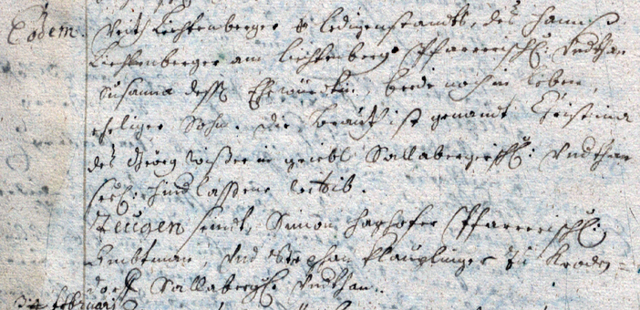 Trauungsbuch 02/02 (1647-1699) Haag, Seite 452, Bild C_0455