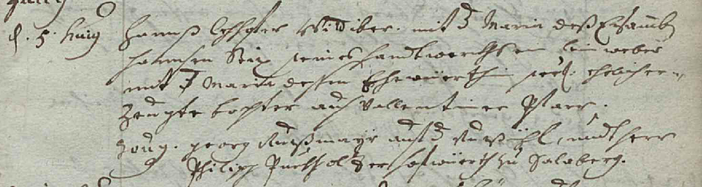 Trauungsbuch 02/03 (1705-1770) Haag, Seite 91, Bild C_5136