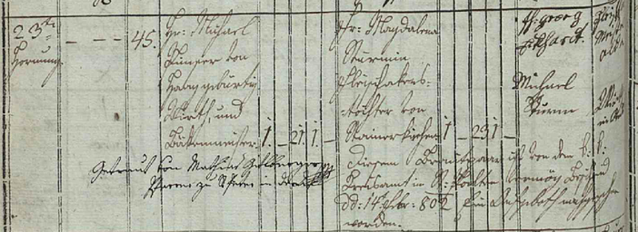 Trauungsbuch 02/05 (1784-1816) Haag, Seite 92, Bild C_5528