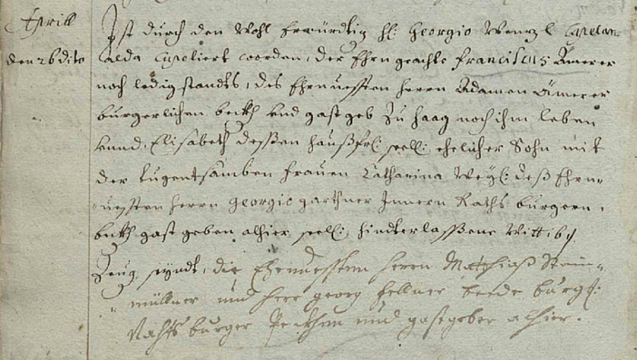 Trauungsbuch 02/03 (1705-1770) Haag, Seite 8, Bild C_5096
